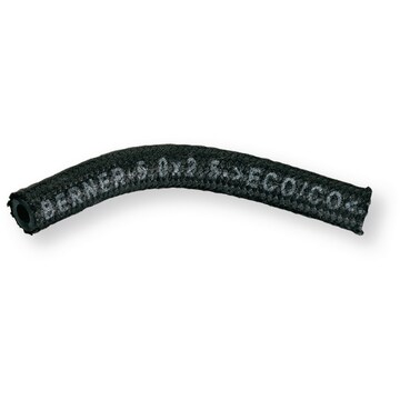 Schlauch mit Umflechtung Typ ECO-B, Innen-Ø 3,5 mm